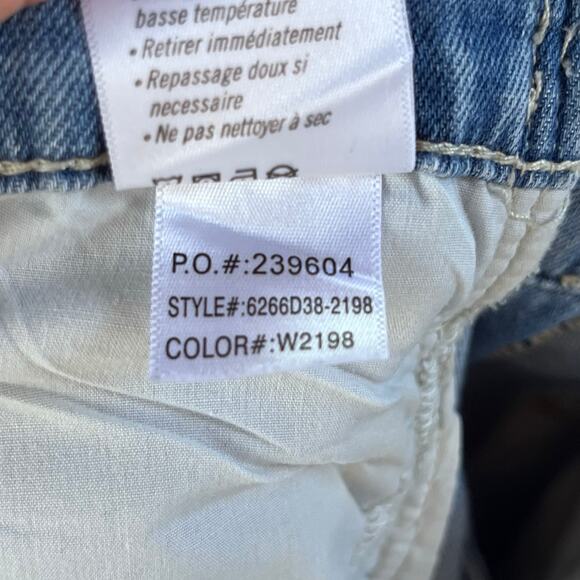 Paige Women's Light Wash Paperbag Waist Belted Crop Jeans Size 27 - Picture 9 of 9